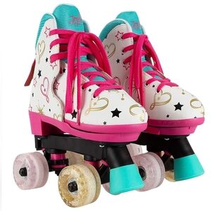 Circle Society Jojo Siwa Adjustable Size Roller Skates